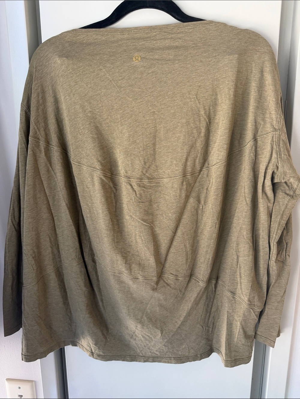 lululemon athletica Olive Green Long Sleeve Tee - Picture 2 of 3